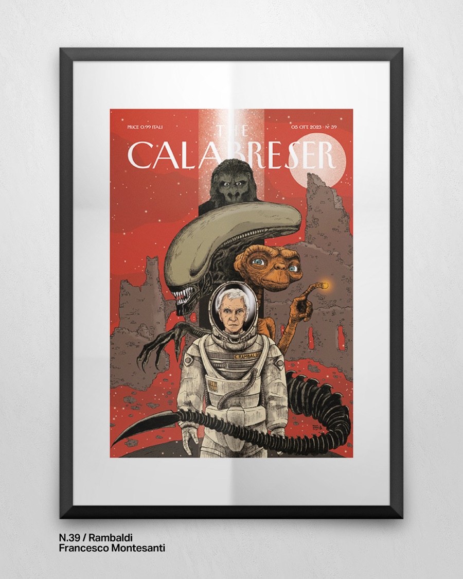 The Calabreser, copertina N. 39, Rambaldi, di Francesco Montesanti