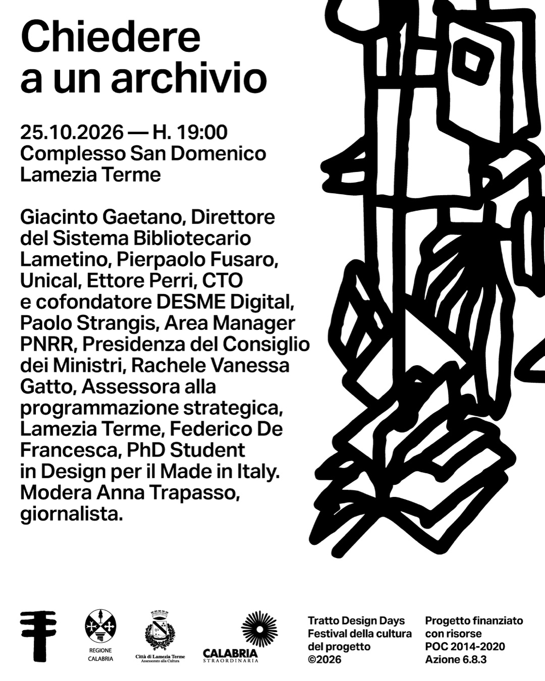 Locandina: Chiedere a un archivio